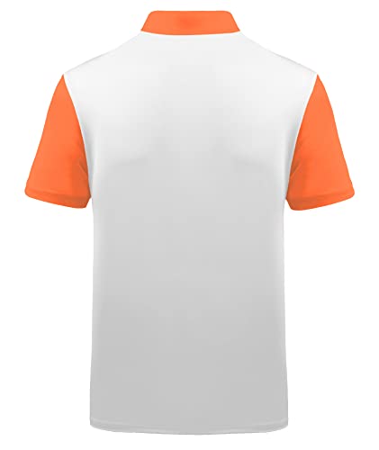 Image of ZITY Mens Golf Shirt Short Sleeve Athletic Casual Work Collared Polo Tshirt