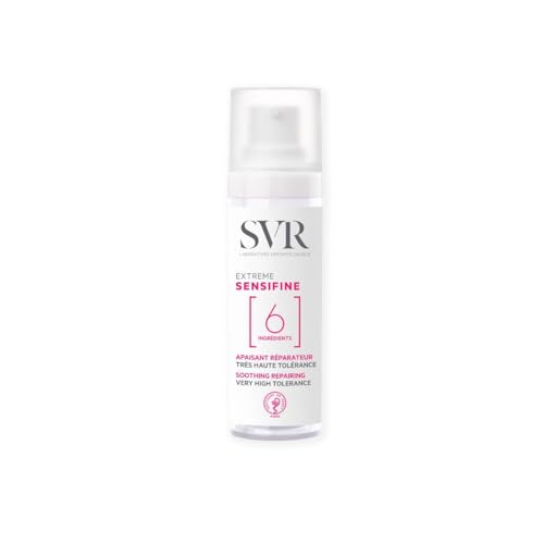 SVR - Sensifine Extrême - Tratamiento calmante ultraminimalista - Para piel hipersensible, intolerante y polialérgica - Agua ionizada patentada, aceite de jojoba - 30 ml