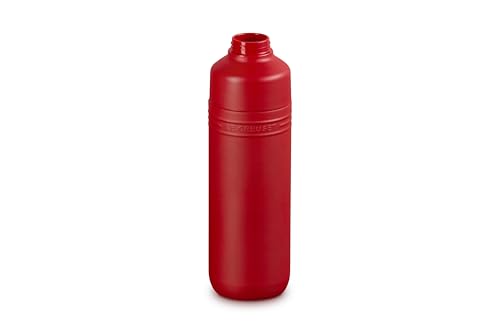 Image of Le Creuset Stainless Steel On The Go Water Bottle, 33 oz., Cerise
