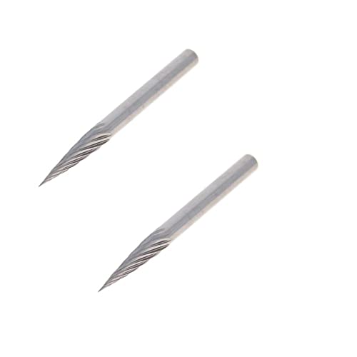 Fresas rotativas Auniwaig, 3 mm, 2 piezas miniatura 1
