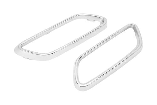 Tubo de escape plata para Clase C W206 AMG Line 2022 embellecedor de acero elegante