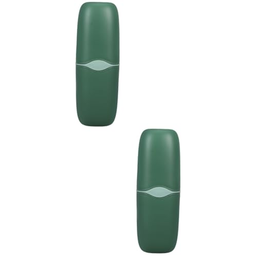 2 Pezzi Custodia Leggera Per Spazzolino Da Denti Porta Da Viaggio Per Campeggio E Casa