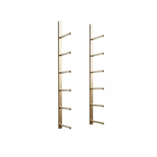 Support mural en métal pour tapis de yoga, rangement vertical Pilates
