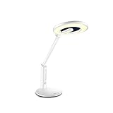 4.5 Gangdimmung LED-Auge Lesepult Schreibtischlampe College-Student Schlafzimmer Kopfende Kinder Sehkraft Studenten Prävention von Myopie (Farbe : Weiß)