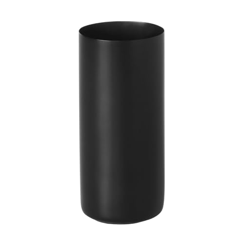 blomus Zahnputzbecher -MODO- | Badaccessoire aus Edelstahl | Farbe Black | Zahnbürstenhalter & Mundspülbecher
