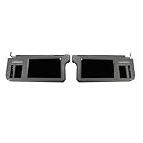 7 Inch Car Sun Visor Rear View Mirror LCD Monitor, DVD/VCD/AV/TV Player with Rear Camera Compatibility