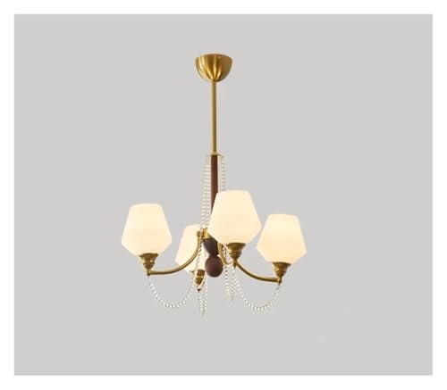 Plafonnier moderne en verre pour illuminer votre salon de villa
