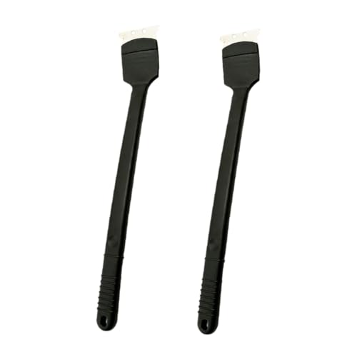 WOFASHPURET 2pcs Birdcage Cleaning Wire Brush Tool Long Handle Metal Brush for Bird Droppings