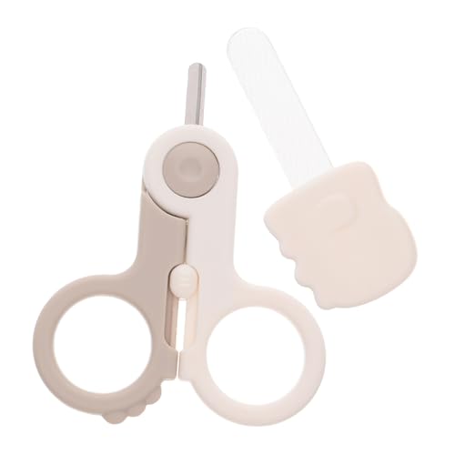 BIUDECO 1Set Nail Clipper Safe and Gentle Nail Scissors with Nail File for Newborns Grooming Kit for Boys and Nail Trimmer for Home Use