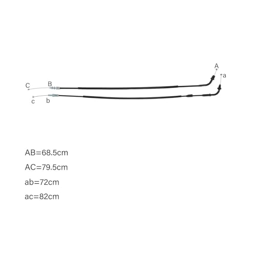 Câbles d'accélérateur de haute précision pour CBR1000RR