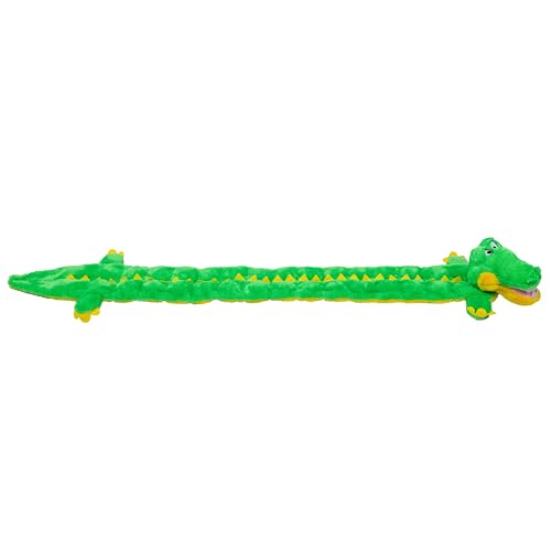 Outward Hound Squeaker Matz Plush Gator Dog Toy, XXL