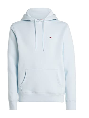 Sweat Tommy Jeans dm0dm16382 cyo Shimmering Blue pull coton homme taille XXL