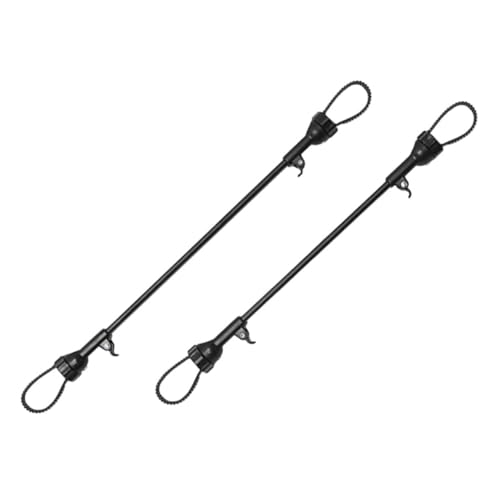 Generic 2pcs Baby Stroller Connector Dual Stroller Adapter Metal Pushchair Clips for Twins Adjustable Pram Accessories Easy to Attach Detach