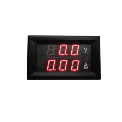 Voltmètre et ampèremètre LED YB27VA 500A DC100V blanc rouge - 3