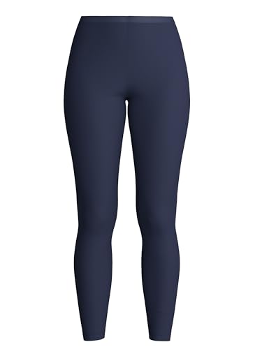 Leggings de mujer azul noche talla 38-40 en algodón premium CALIDA