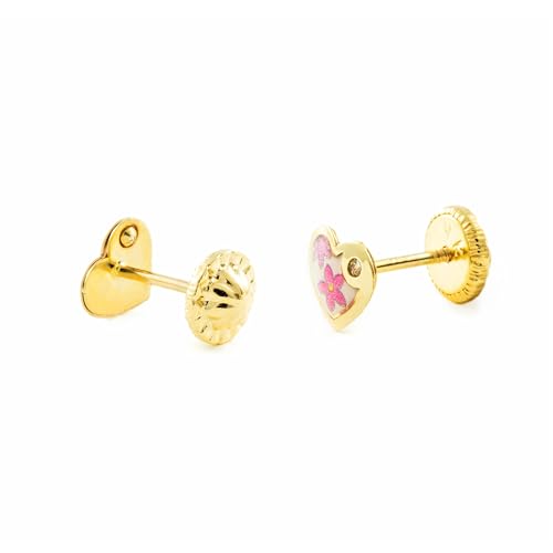 Pendientes de oro para bebé perfectos como regalo de bautizo 2
