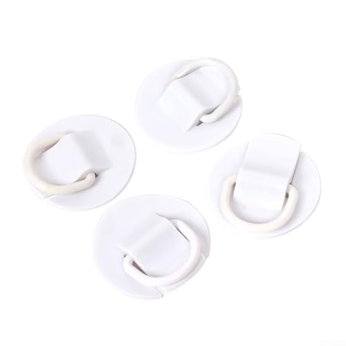 Dinghy Accessories Set of Four Strong Waterproof PVC D Rings