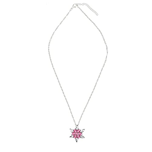 Colliers pendentifs flocon de neige de noël et bijoux fantaisie pour Halloween