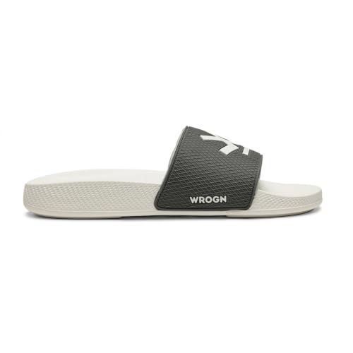 Image of WROGN Men's Silicone Sliders | Ergonomic Contoured Footbed