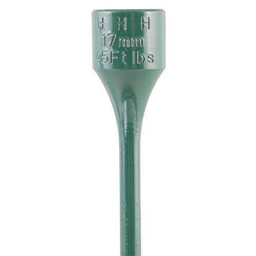 Image of AFF Torque Limiting Socket, 1 /2 inch Drive, 55 ft /lb, 17mm, Green, 40205