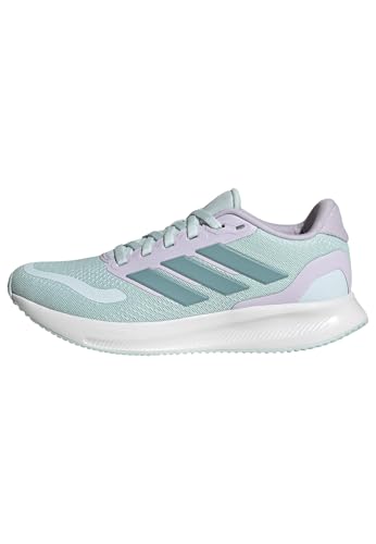 Adidas Mixte Enfant RUNFALCON 5 Shoes Junior, Halo Mint/Mint Ton/Ice Lavender, 35 1/2 EU