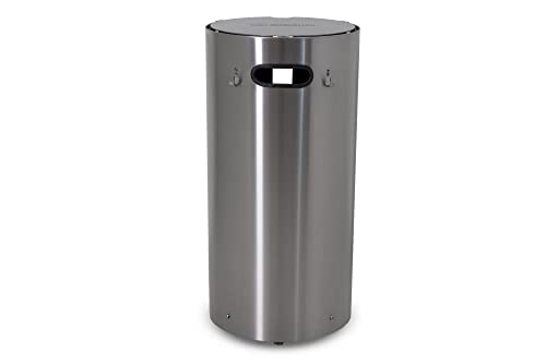 Schickling Gasflaschen Schutzhülle aus Edelstahl - Gasflaschenschrank für Gas-Flaschen bis 11kg mit Rollen, Griff, Deckel & Grillbesteckhaken - Höhe: 70cm Breite: 34cm - Made in Germany Schickling Gasflaschen Schutzhülle aus Edelstahl - Gasflaschenschrank für Gas-Flaschen bis 11kg mit Rollen, Griff, Deckel & Grillbesteckhaken - Höhe: 70cm Breite: 34cm - Made in Germany