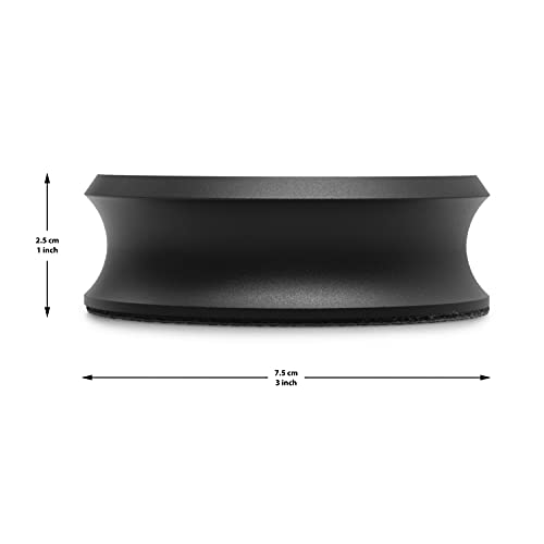 Rico & Quill Stabilisateur de poids pour tourne-disque – Accessoire de platine vinyle de qualité supérieure, son audio de qualité, profil bas, s’adapte sous la housse de protection, base de protection - Les Beatles, Paul McCartney, John Lennon, RIngo Starr, George Harrison Rico & Quill Stabilisateur de poids pour tourne-disque – Accessoire de platine vinyle de qualité supérieure, son audio de qualité, profil bas, s'adapte sous la housse de protection, base de protection – Image 3