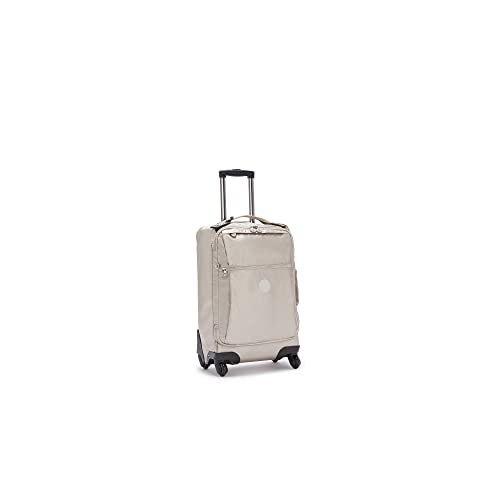 Kipling Womens Womenâ’s Darcey Small 22-Inch Softside Carry-On Rolling Luggage, Nylon, 360 Degree Spinning Wheeled Luggage, Metallic Glow, 13.75 L X 21.75 H 8 D Us #TOP1