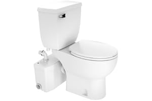 SaniPLUS: Macerating Upflush Toilet Kit (with Standard Bowl)