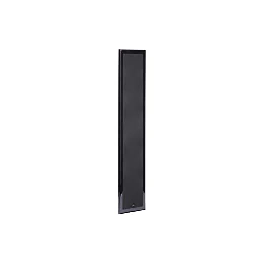 MartinLogan Motion SLM-XL On-Wall/Off-Wall Low Profile Thin LCR Speaker (Black)