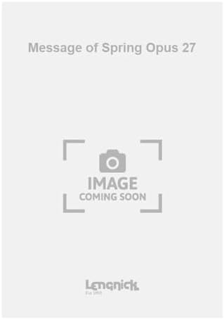 Merkel Bahar Opus'un Mesajı 27 piyano kitabı