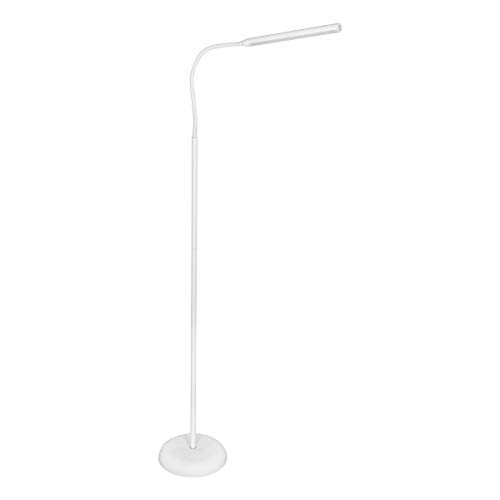 Sewing Online Free-Standing LED Floor Lamp with a Flexible Neck, Sturdy Stable Base, and a Single Dimmable Energy Saving Daylight-Effect Tube SO1260