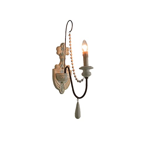 Applique murale bougie nostalgique vintage pour couloir chaleureux
