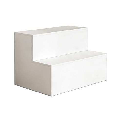 PFCDZDU Soporte Exhibición 2 Niveles Zapatos Y Bolsos, Mesa Organizadora Comercial Alta Resistencia, Estante Elevador Exhibición Moderno Tiendas Minoristas Zonas Ocio(100x40x40cm)
