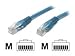 StarTech.com Cat5e Ethernet Cable - 12 ft - Blue - Patch Cable - Molded Cat5e Cable - Network Cable - Ethernet Cord - Cat 5e Cable - 12ft (M45PATCH12BL)