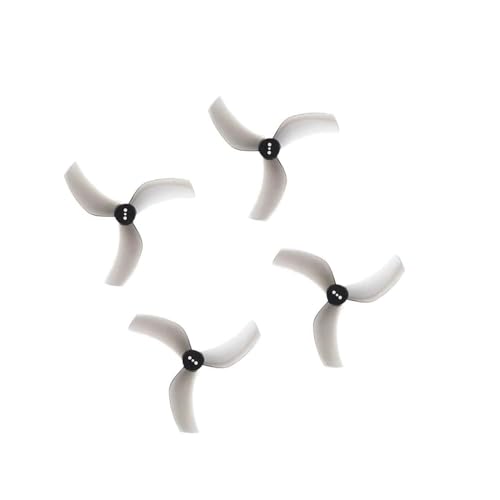 Hélices D90S 90mm en polycarbonate gris pour drone FPV cinewhoop