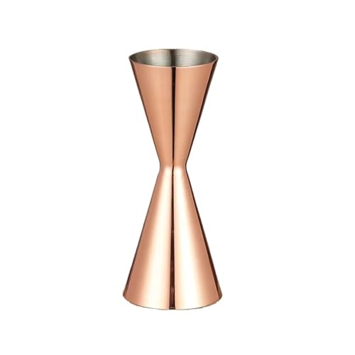 Medidor jigger de cóctel herramientas de barra de 30 ml y 45 ml diseño cobre 2