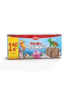Biscuits aux céréales croustillants formes marines pack de 15