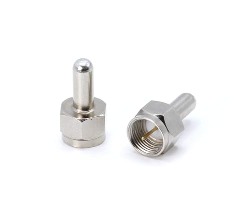 Terminadores coaxiales 75 Ohm con conexión F81 x4 miniatura 1