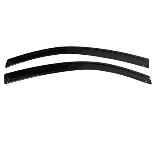Déflecteurs de vent pour Fiat 500 2011-2019 de vitres avant et arrière protection pluie