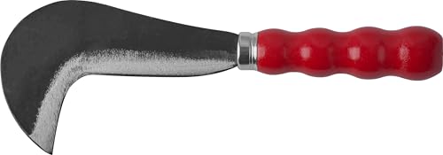 AUSONIA - 33226 NAVAJA PODADERA CM 12 CON HOJA DE ACERO Y MANGO MADERA