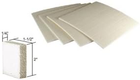 CRL 1-1/2" x 1-1/2" x 1/4" Super Duty Shipping Pads