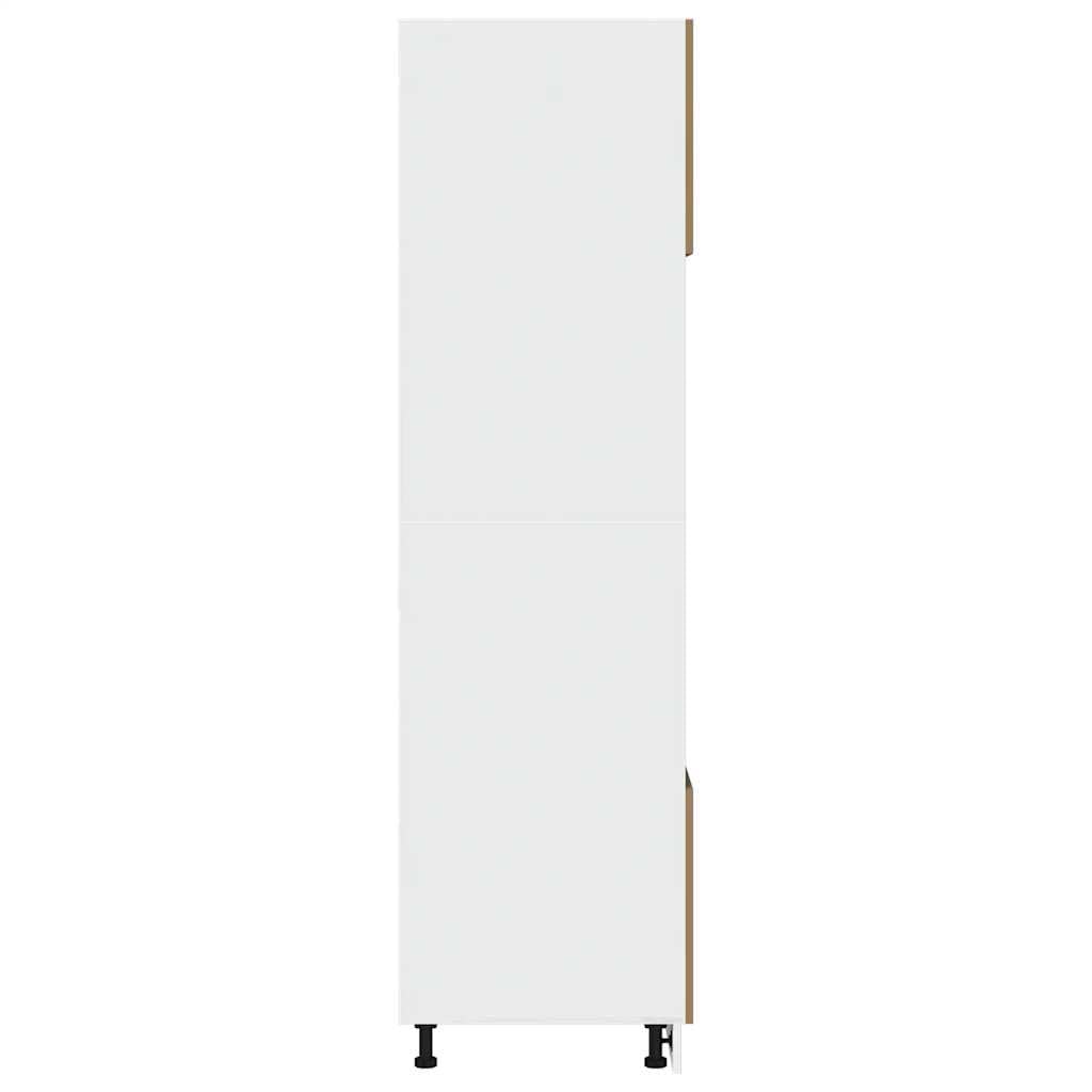 vidaXL Mikrowellenschrank Lyon Artisan-Eiche 60x57x207 cm Holzwerkstoff, Küchenschrank, Küche Hochschrank, Küchenmöbel, Küchenzeile für Backofen Mikrowelle