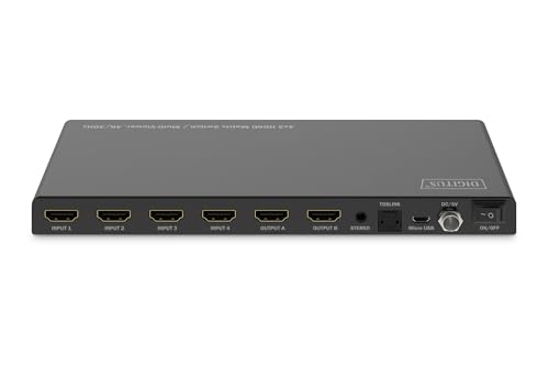 Commutateur Matriciel HDMI 4x2 Digitus Visionneur 4K30Hz - vue 8