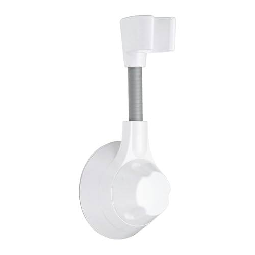 Soporte para cabezal de ducha con ventosa ajustable para baños de hotel y apartamentos modernos 2