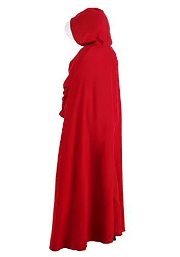 Adult Handmaid's Tale Costume Womens, Hooded Red Cloak Robe Halloween Outfit Large/X-Large #TOP6