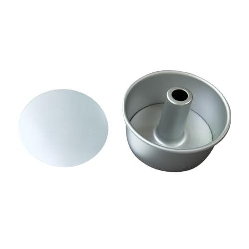 Hohopeti Molde Redondo para Tartas de Aluminio con Fondo Desmontable de Diseño Hueco para Hornear Pasteles de Forma Uniforme y Fácil Desmoldeo