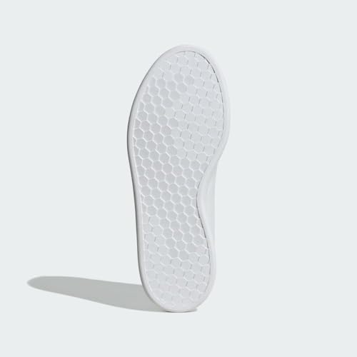 Image of adidas Womens Advantage Lace Up Sneakers Shoes Casual - White