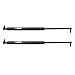 Beneges 2PCs Front Hood Struts Compatible with 1998-2007 Lexus LX470, 1998-2007 Toyota Land Cruiser Gas Spring Charged Lift Supports Shocks Dampers 5344069025, 4361, SG329040