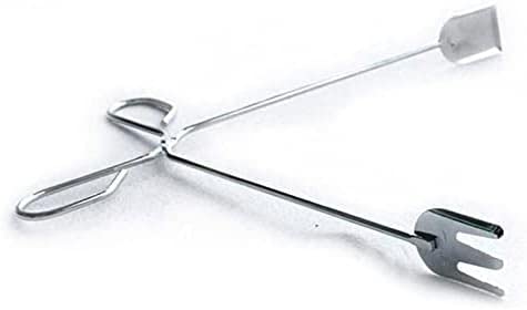 Pinzas de cocina de acero inoxidable, pinzas versátiles para servir barbacoa, pastelería y servir alimentos